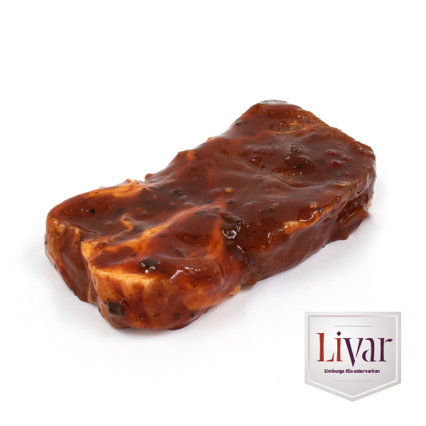 Livar halssteak gemarineerd