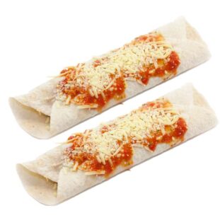 2 huisgemaakte tortillas