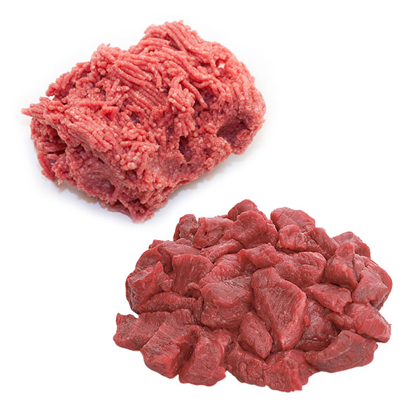 Gemengd gehakt + Runderpoulet
