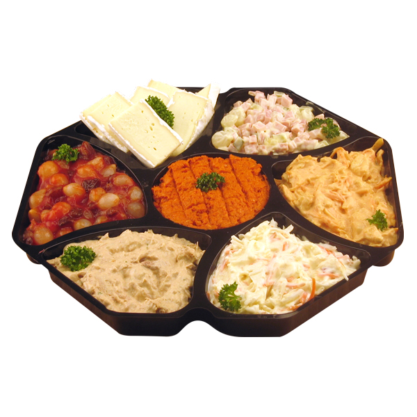 Mini buffet toastjesschaal